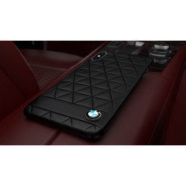 BMW ® Apple iPhone XS Official Superstar zDRIVE Leather Case Limited Edition Back Cover