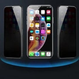 Dr. Vaku ® iPhone X / XS Anti-Peeping Light Reflecting Privacy Full Screen Tempered Glass