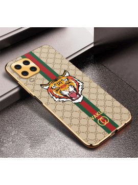 Vaku ® Samsung Galaxy M53 Lynx Leather Stitched Gold Electroplated Soft TPU Back Cover Case