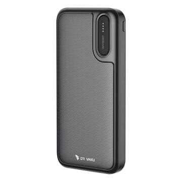 Dr. Vaku ® CYRA 10000mAh Power Bank 12W Dual USB Output, Type-C & Micro-USB Input, Compact & Portable