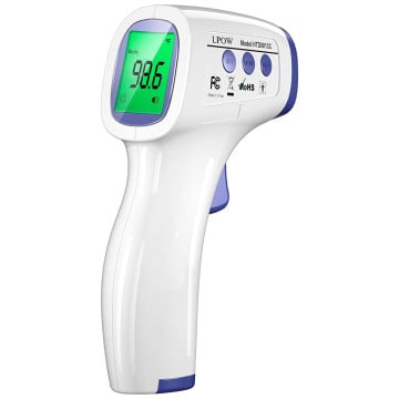DR VAKU ® Infrared Digital Temperature Gun, Resolution Infrared Thermometer, Multi-Purpose, Wide Range, Non-Contact [With Free Battery]