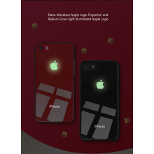 VAKU ® Apple iPhone 6 / 6s 3D Logo Projector + Radium Glow Light Logo Case Back Cover