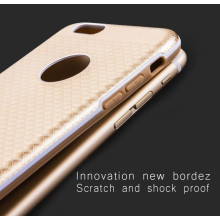 Joyroom ® Apple iPhone 6 / 6S Criss n Cross Carving Oxidation Metallic Finish Back Cover