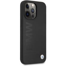 BMW ® For iPhone 13 Pro Max Official Racing Silicon Case BMW Logo Limited Edition Back Cover - Black