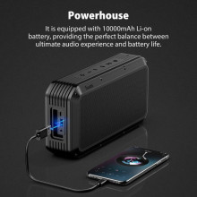 Divoom® Voombox Power Premium Wireless Speaker/ Powerbank - Black