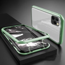 Vaku ® For Apple iPhone 11 Pro Max  Electronic Auto-Fit Magnetic Wireless Edition Aluminium Ultra-Thin CLUB Series Back Cover