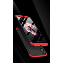 FCK ® Xiaomi Redmi Note 5 Pro 3-in-1 360 Series PC Case Dual-Colour Finish Ultra-thin Slim Front Case + Back Cover