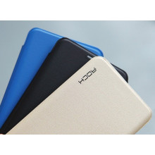 Rock ® Samsung Galaxy S7 Edge Elegante Series Skin Feel Folio Grip PU Leather Case Flip Cover