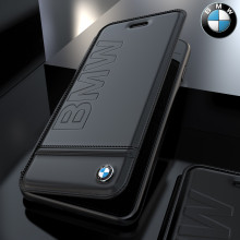 BMW ® Apple iPhone 7 Flip Official Racing Leather Case Limited Edition Flip Cover