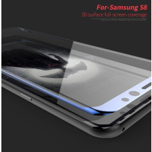 Dr. Vaku ® Samsung Galaxy S8 Ultra-thin 0.2 mm 2.5D + 3D Curved Edge Tempered Glass Screen Protector