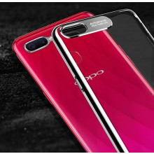 Vaku ® Oppo F9 / F9 Pro Metal Camera Ultra-Clear Transparent View with Anodized Aluminium Finish Back Cover