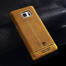 Pierre Cardin ® Samsung Galaxy Note 4 Paris Design Premium Leather Case Back Cover