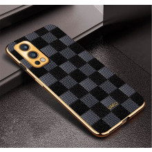 Vaku ® OnePlus Nord 2 Cheron Leather Electroplated Soft TPU Back Cover