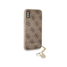 GUESS ® Apple iPhone XS Max Majestic 2K Gold Electroplated Metal Logo Monogram Case