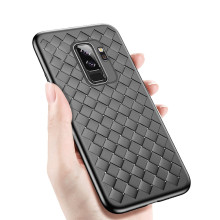 Vaku ® Samsung Galaxy S9 Plus WeaveNet Series Cross-Knitt Heat-Dissipation Edition Ultra-Thin TPU Back Cover