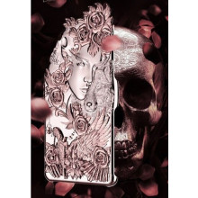 Love Crazy ® Apple iPhone 6 Plus / 6S Plus Dark Angel Star Ghost Series Metallic 3D Plating Back Cover