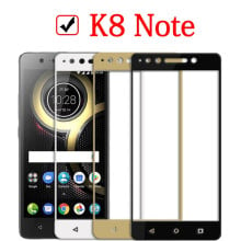 Dr. Vaku ® Lenovo K8 Note 5D Curved Edge Ultra-Strong Ultra-Clear Full Screen Tempered Glass Black