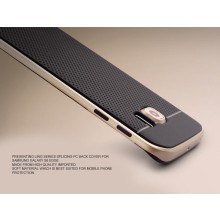 i-Paky ® Samsung Galaxy S6 Edge Mat Series Ultra-thin Hybrid Silicon Grip Shockproof Protective Shell Back Cover