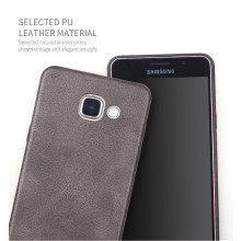 Usams ® Samsung Galaxy A7 (2016) Ultra-thin Elegant Grained Leather Case Back Cover