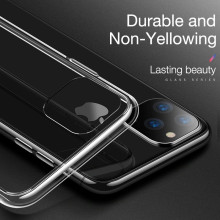 Vaku ® Apple iPhone 11 Pro Max Zess Clear Transparent Back Cover