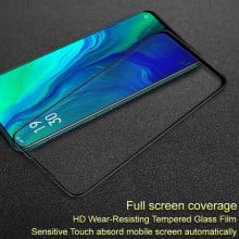 Dr. Vaku ® Oppo Reno 10X 6D Curved Edge Ultra-Strong Ultra-Clear Full Screen Tempered Glass Black