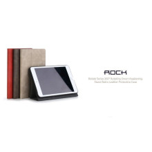 Rock ® Apple iPad Mini 3 Rotate Series 360 Rotating Smart Awakening with Stand Retro Leather Flip Cover