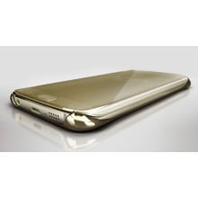 Vaku ® Samsung Galaxy A7 (2017) Mate Smart Awakening Mirror Folio Metal Electroplated PC Flip Cover