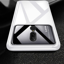 Vaku ® OnePlus 6 Polarized Glass Glossy Edition PC 4 Frames + Ultra-Thin Case Back Cover