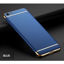 Vaku ® Oppo A71 ( 2018 ) / A71 Ling Series Ultra-thin Metal Electroplating Splicing PC Back Cover