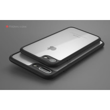 Vaku ® Apple iPhone 8 Plus AMARINO Series Top Quality Soft Silicone  4 Frames plus ultra-thin case transparent cover