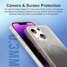 Vaku Luxos ® Apple iPhone 14 Maven Colored Magsafe Series TPU Shockproof Scratch Resistant Protective Cover