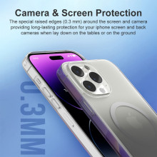 Vaku Luxos ® Apple iPhone 14 Pro Maven Colored Magsafe Series TPU Shockproof Scratch Resistant Protective Cover