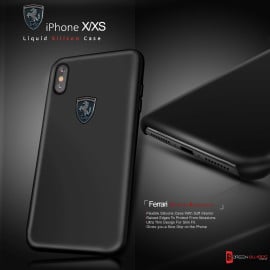 Ferrari ® Apple iPhone X  / XS Liquid Silicon Luxurious Case Limited Edition Back Cover