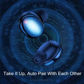 VAKU ® TWS T-880 Hifi Binaural Bluetooth 5.0 TWS Earphones Noise Reduction IPX7 Waterproof Earphone