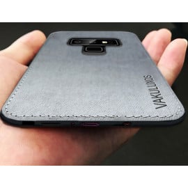 Vaku ® Samsung Galaxy Note 9 Luxico Series Hand-Stitched Cotton Textile Ultra Soft-Feel Shock-proof Water-proof Back Cover