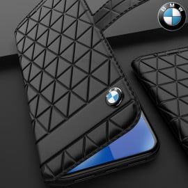 BMW ® For Apple iPhone 7 / 8 Official Superstar zDRIVE Leather Limited Edition Flip Cover