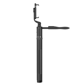 eller santé ® L05 Aluminum Extendable Selfie Stick Tripod with Monopod Stabilizer Bluetooth Remote Compatible with iPhone 12/12Pro/ Max/11 Pro/11 -Black