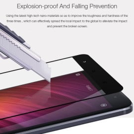 Dr. Vaku ® Xiaomi Redmi Note 4 Ultra-thin 0.2 mm 2.5D Curved Edge Electroplated Tempered Glass Screen Protector