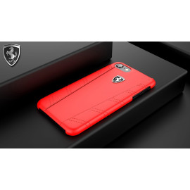 Ferrari ® Apple iPhone 7 Plus / 8 Plus GTR EDITION Leather Stitched Dual-Material Leather Back Cover