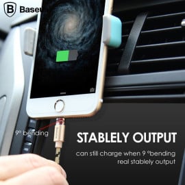 Baseus ® Insnap Series 1M Magnetic Auto-Adhesion 2.4A Quick Charge & Data Sync Android/Windows Micro USB Charging / Data Cable