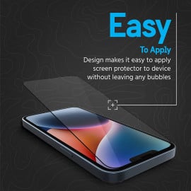 Vaku ® Screen Protector for Apple iPhone 14 HD Tempered Glass Anti Scratch Upgrade Edge Protection Glass