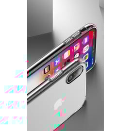 Vaku ® Apple iPhone X / XS Bayer Series with Anti yellow + Anti explosion TPE Case Back Cover