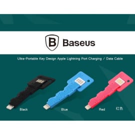 Baseus ® Ultra-Portable Key Design Apple Lightning Port Charging / Data Cable