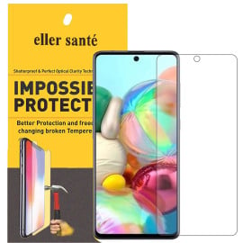 Eller Sante ® Samsung Galaxy A71 Impossible Hammer Flexible Film Screen Protector (Front+Back)