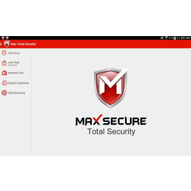 Max Secure ® Mobile Security Suite with Anti-virus + Anti-theft + Performance Enhancer + Cloud Contact Backup + Call / SMS Filter
