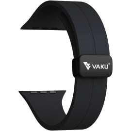 Vaku ® Freya Sports Soft Silicone with Magnetic Folding 39|40|41mm Adjustable Band