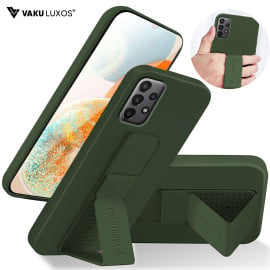 Vaku ® Samsung Galaxy A23 Harbor Grip Multi-Functional Magnetic Vertical & Horizontal Stand Case TPU Back Cover