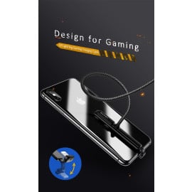 USAMS ® Gaming Series & 90 degrees Bending Fast charging Lightning data cable for iPhone XS