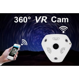 VAKU ® 3D Panoramic 360 VR camera with electronic PTZ view & WI-FI support