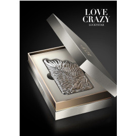 Love Crazy ® Apple iPhone 6 Plus / 6S Plus Premium Design Angel Star Wings Metallic 3D Plating Back Cover